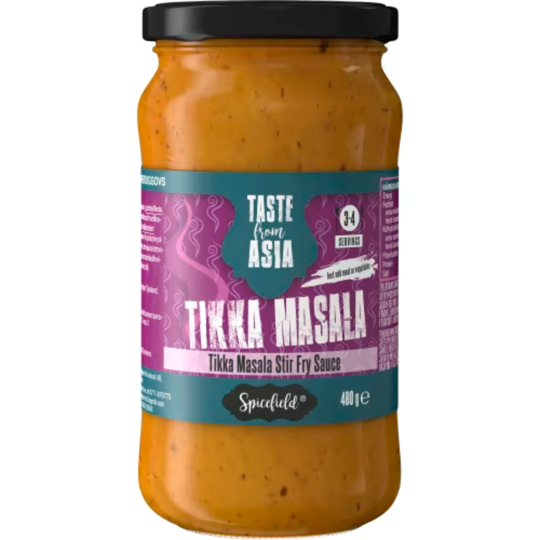 Spicefield Tikka Masala Sås - Tikka Masala Sauce 480g
