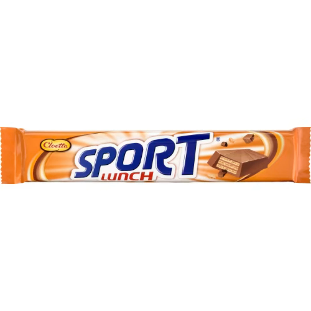 Cloetta Sportlunch Dubbel - Chocolate bar with cripsy wafer 50g