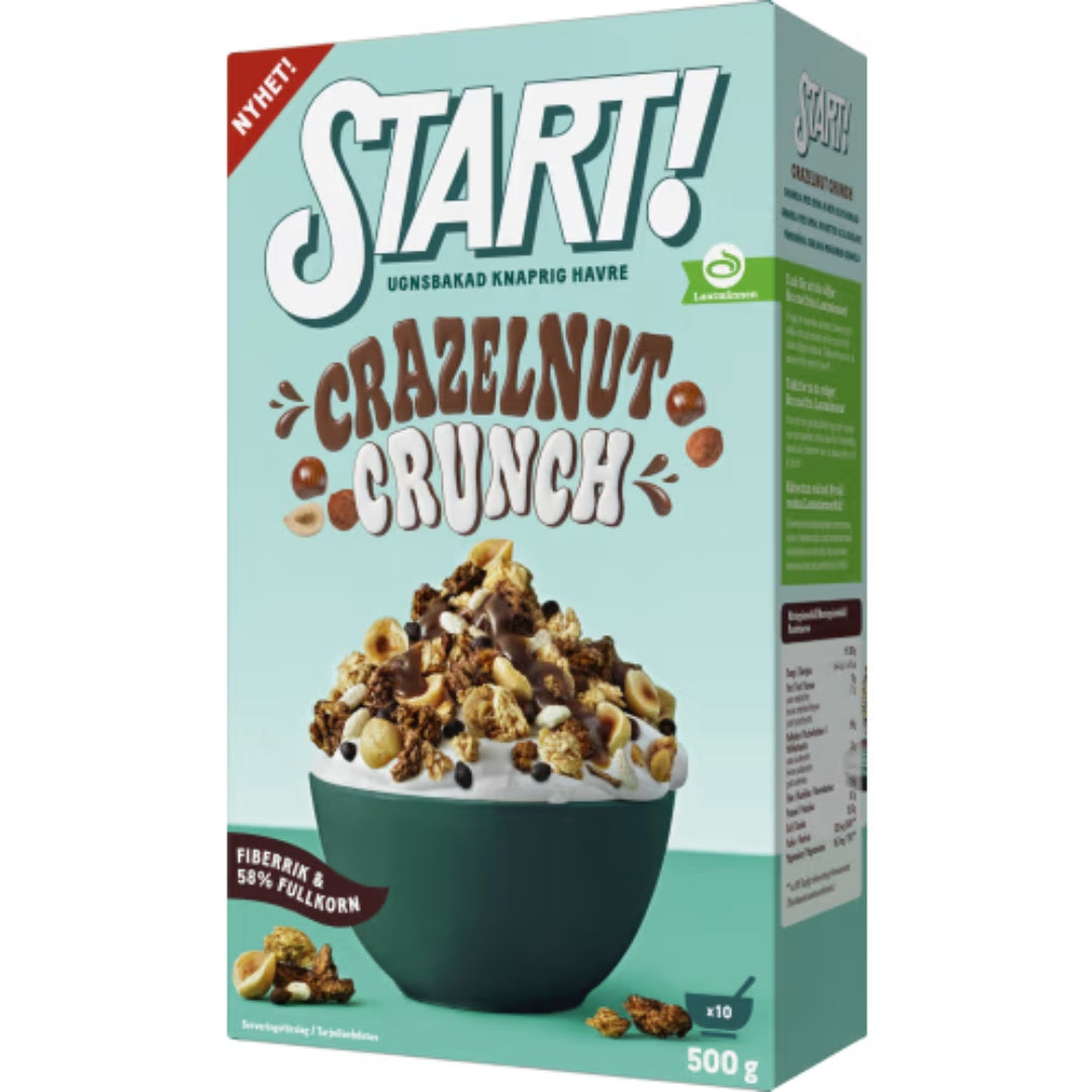 Start! Crazelnut Crunch Granola - Crazelnut Crunch Granola 500g