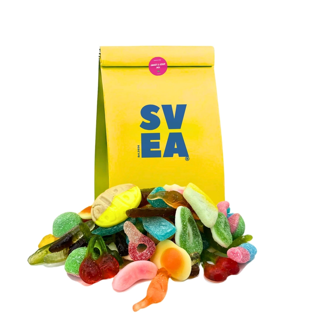 Sweet & Sour Swedish Mix Medium 500g (17.63oz)