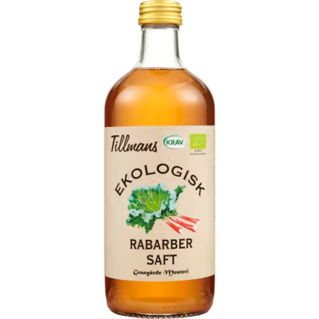 Tillmans Rabarber Ekologisk Saft - Rhubarb Organic Cordial 0.5L