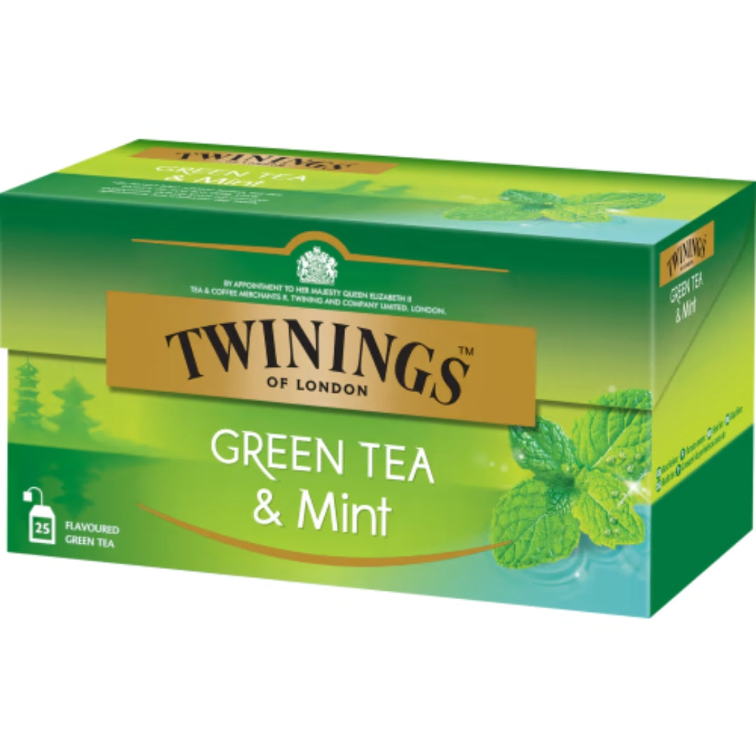 Twinings Green Tea Mint - Green Tea Mint 25p