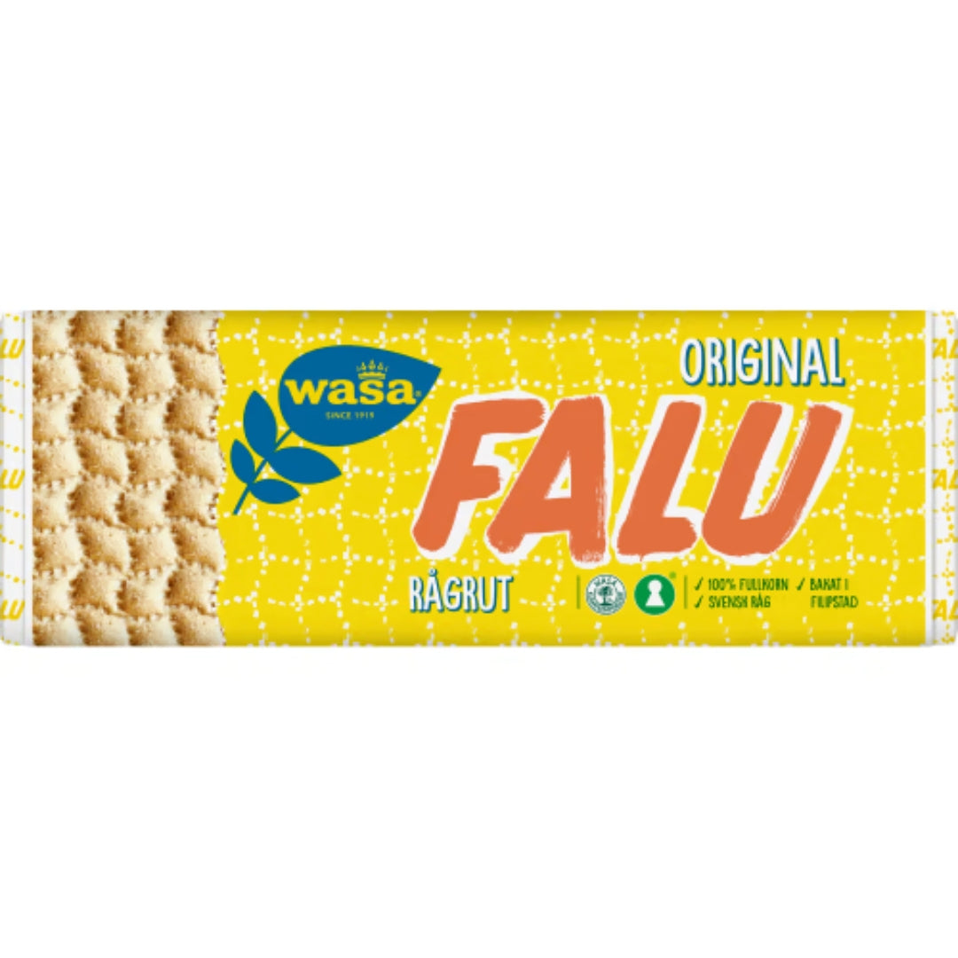 Wasa Falu Rågrut – Classic Rye Crispbread 470g