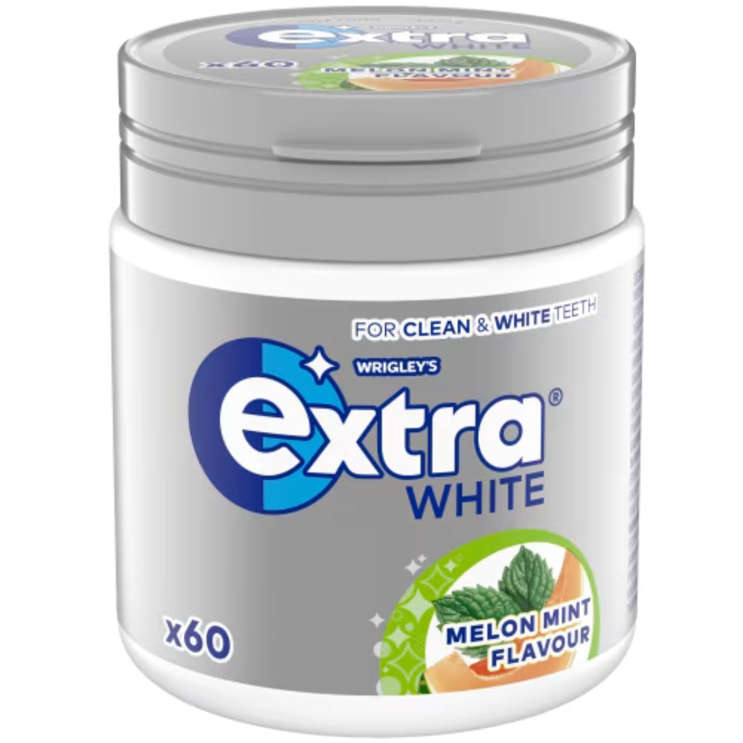 Wrigley's Extra Melon Mint Burk - Melon Mint Tin Sugar-Free Chewing Gum 84g