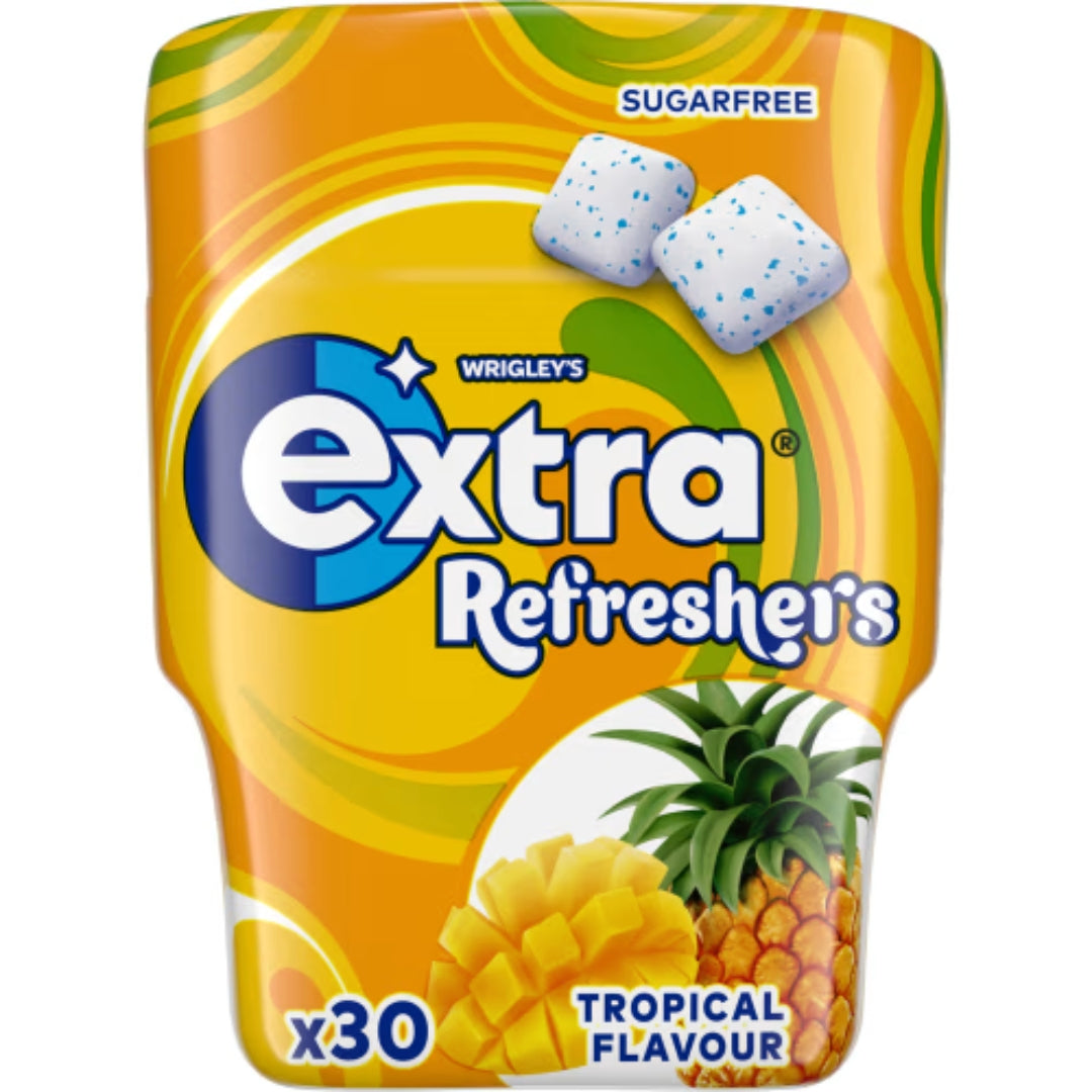 Wrigley's Gum Tropical - Tropical-Flavored Sugar-Free Cewing Gum 67g