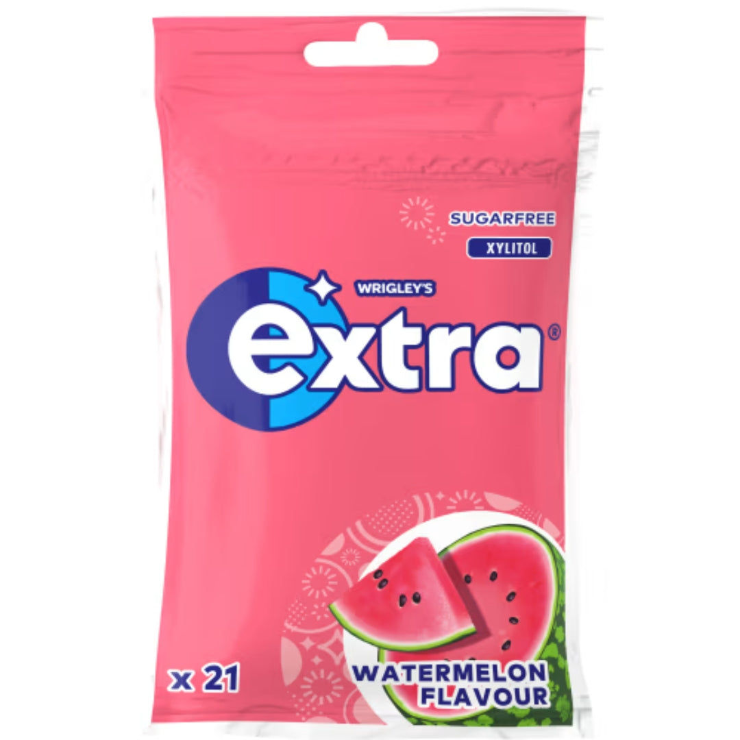 Wrigley's Gum Watermelon - Chewing Gum with a Watermelon Flavor 29g