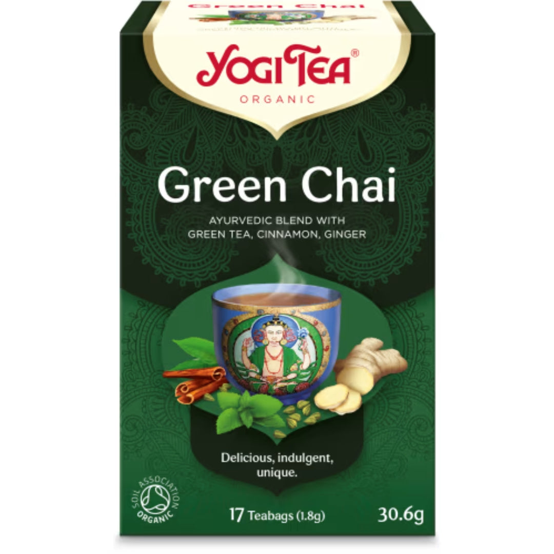 Yogi Tea Green Chai Tea - Green Chai Tea 17p