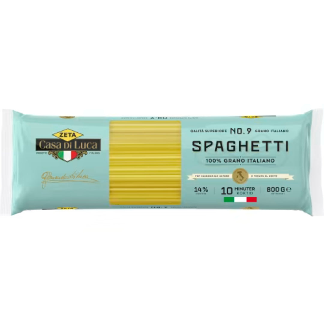 Zeta Spaghetti Pasta - Spaghetti 800g