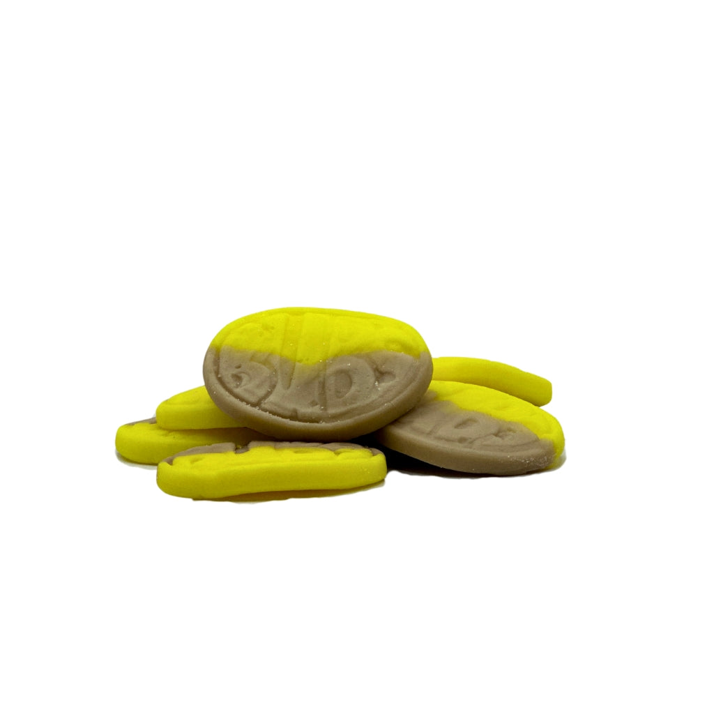 Bubs große Bananenkaramellovale
