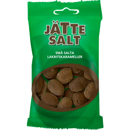 Jättesalt Original - Swedish salty licorice 65g