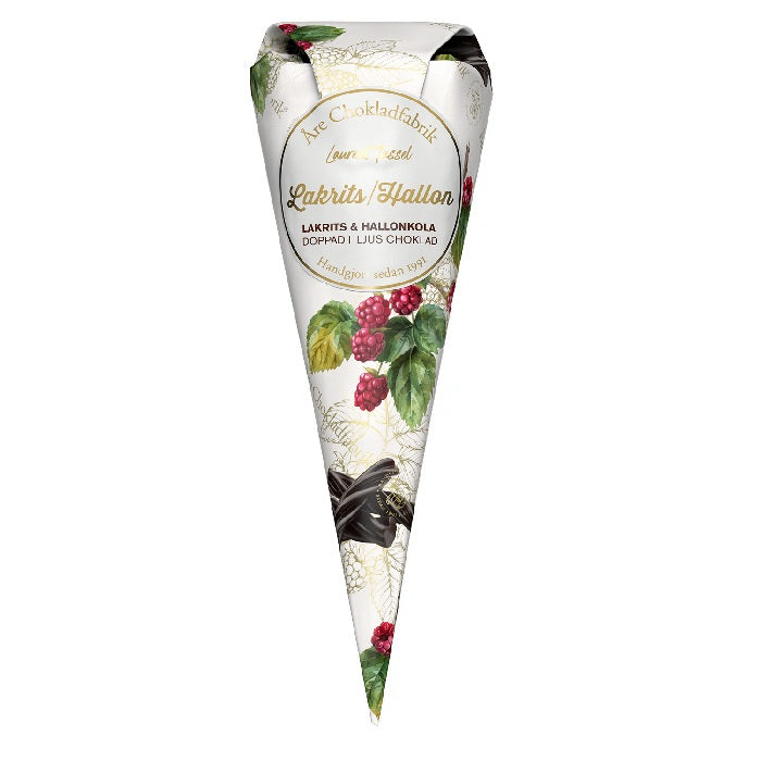 Lakrits/Hallonkola - Licorice/Raspberry Toffee 80g