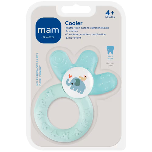 Mam Bitring M. Vattenfyld Kyldel Från 4 Månader - Teething Ring with Cooling Element 1p