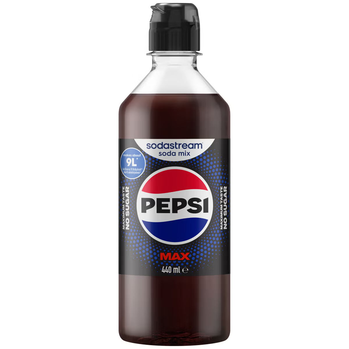 SodaStream Soda Mix Pepsi Max – Pepsi Max Syrup 440ml