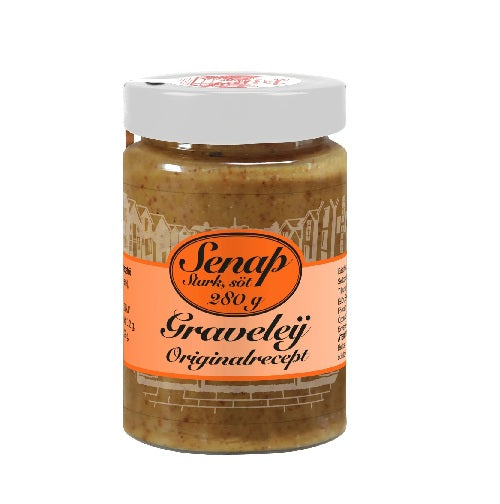 Graveleij Senap stark söt - Sweet & Strong Mustard 280g