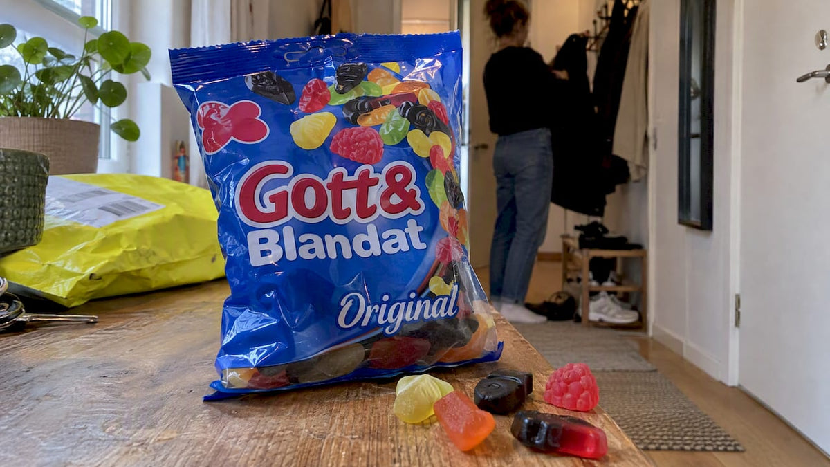 Gott and Blandat Original candy bag