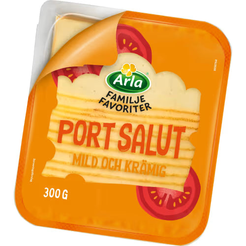 Port Salut Ost 26% Skivad -  Port Salut Cheese 26% Sliced 300g