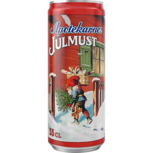 Apotekarnes Julmust Läsk Burk - Christmas Soda 33cl