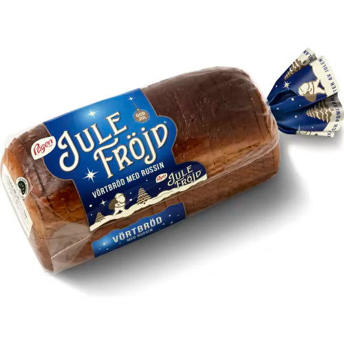 Pågen Jule Fröjd - Christmas Wort Bread with Raisins 600g