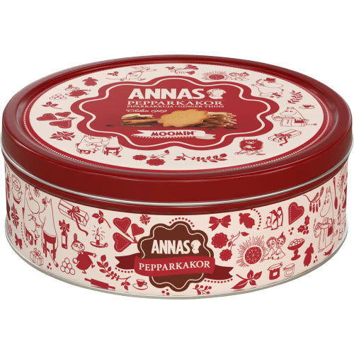 Annas Moomin Pepparkakor Plåtburk - Gingerbread Cookies Tin 280g