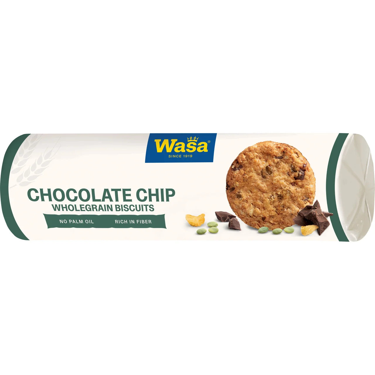 Wasa Kakor Chocolate Chip - Wholegrain Biscuits 230g