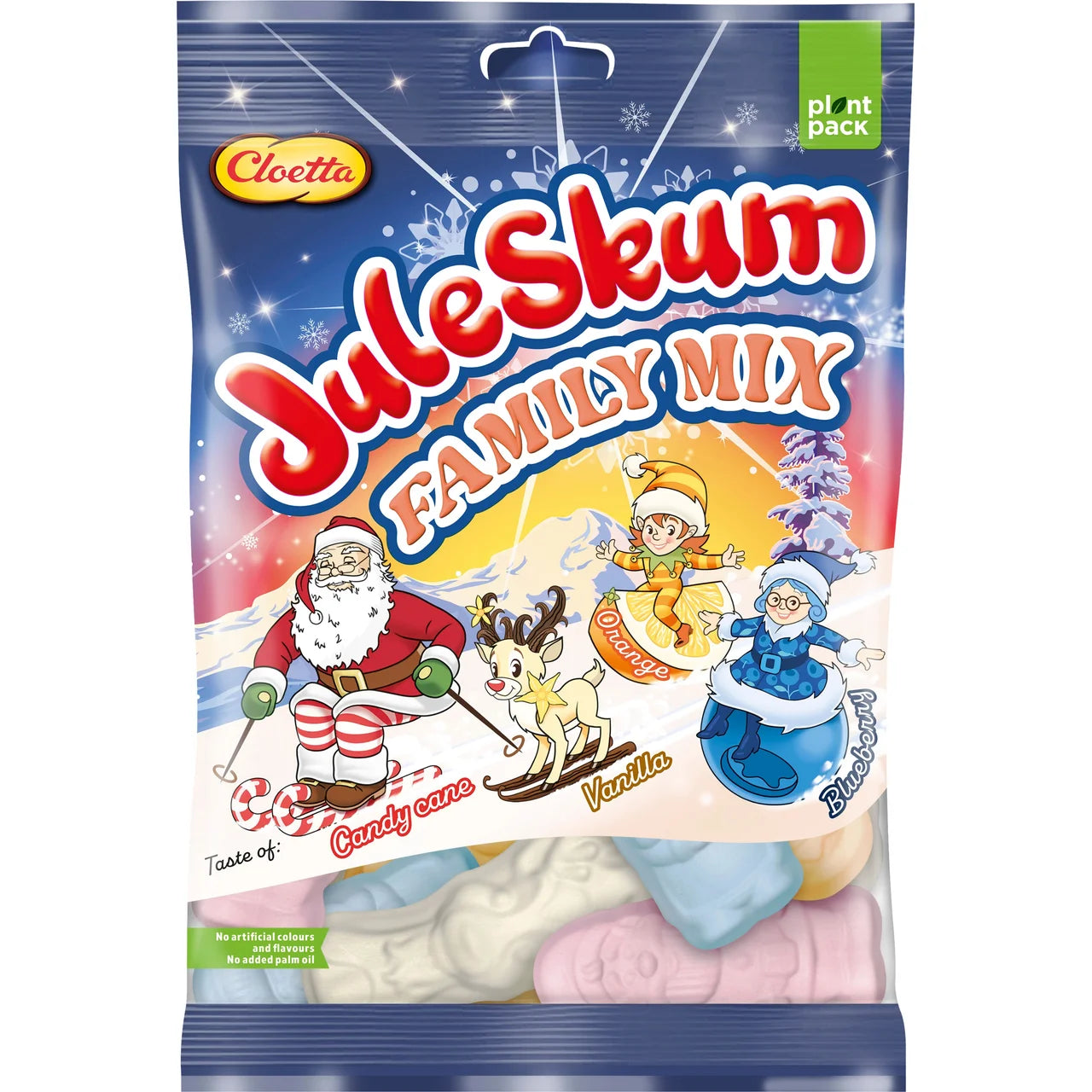 Cloetta Juleskum Family Mix - Family Mix Christmas Foam 200g