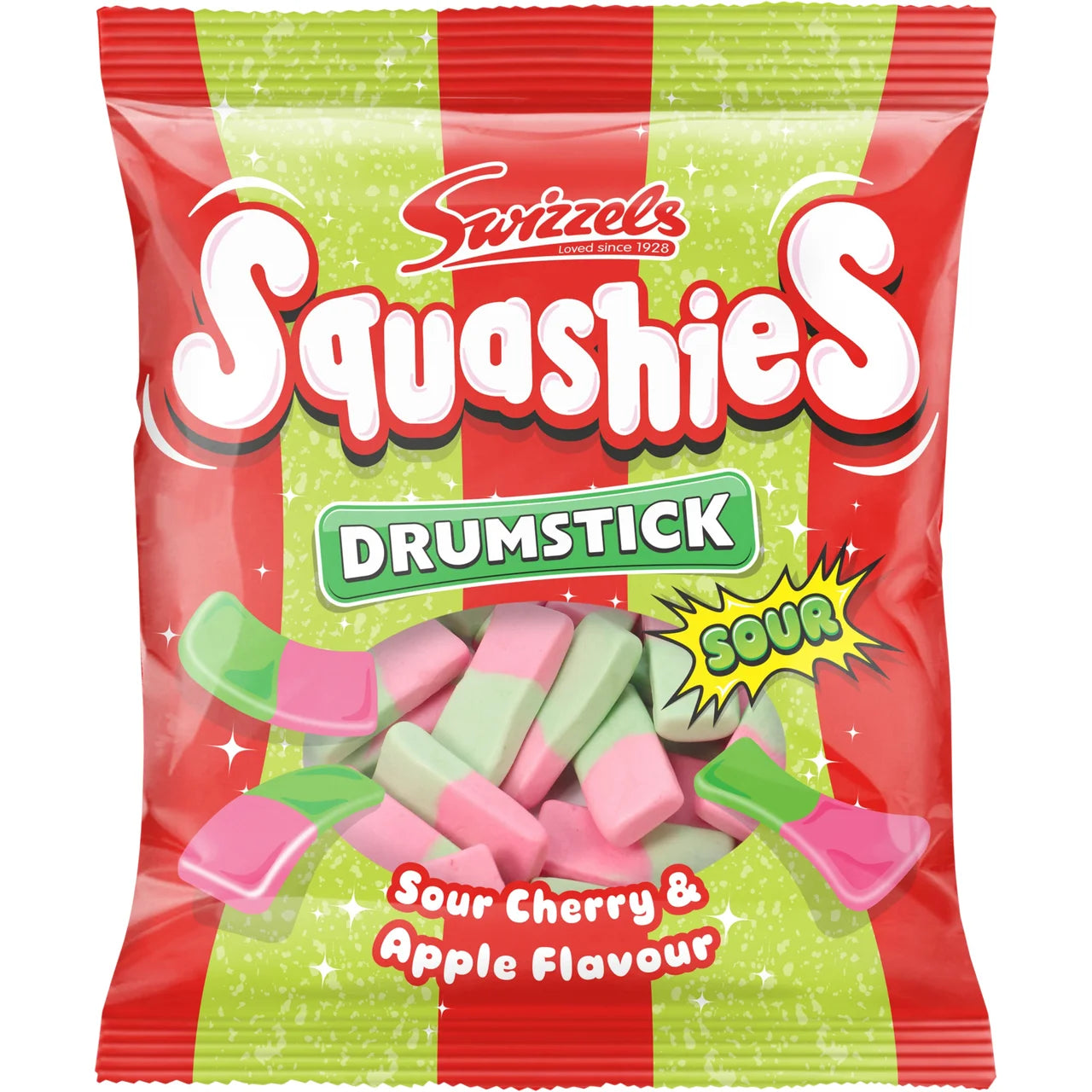 Swizzels Squashies Sura - Foam Gummies Sour 140g