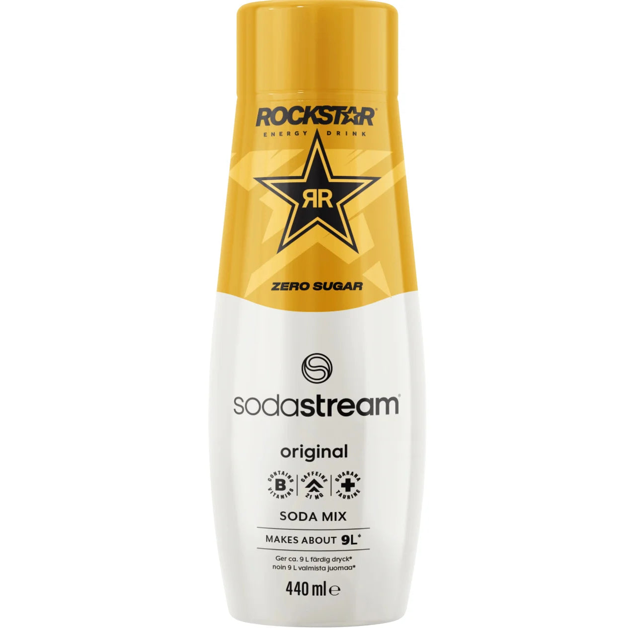 SodaStream Rockstar Energy Original Zero – Energy Drink Syrup Original Zero 440ml