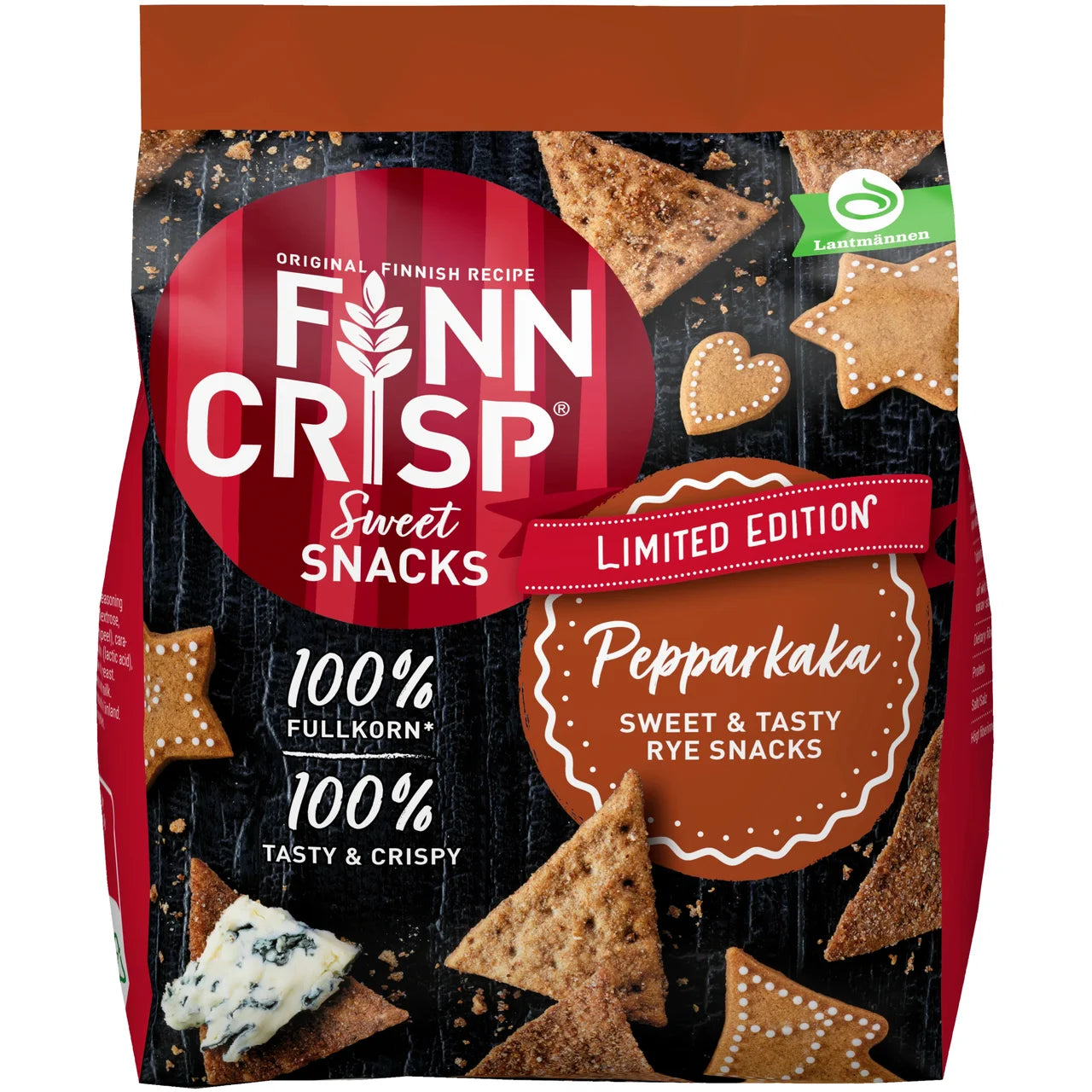 Finn Crisp Rye Snacks Pepparkaka - Rye Snacks Gingerbread 150g