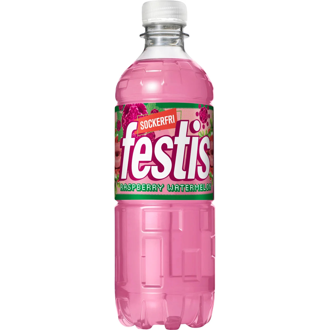 Festis Fruktdryck Hallon Vattenmelon Sockerfri – Raspberry Watermelon Fruit Drink Sugar-Free 500ml