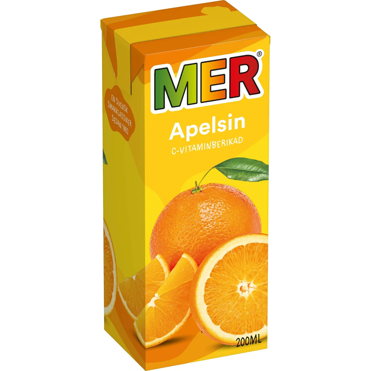 MER Fruktdryck Apelsin – Orange Fruit Drink 200ml