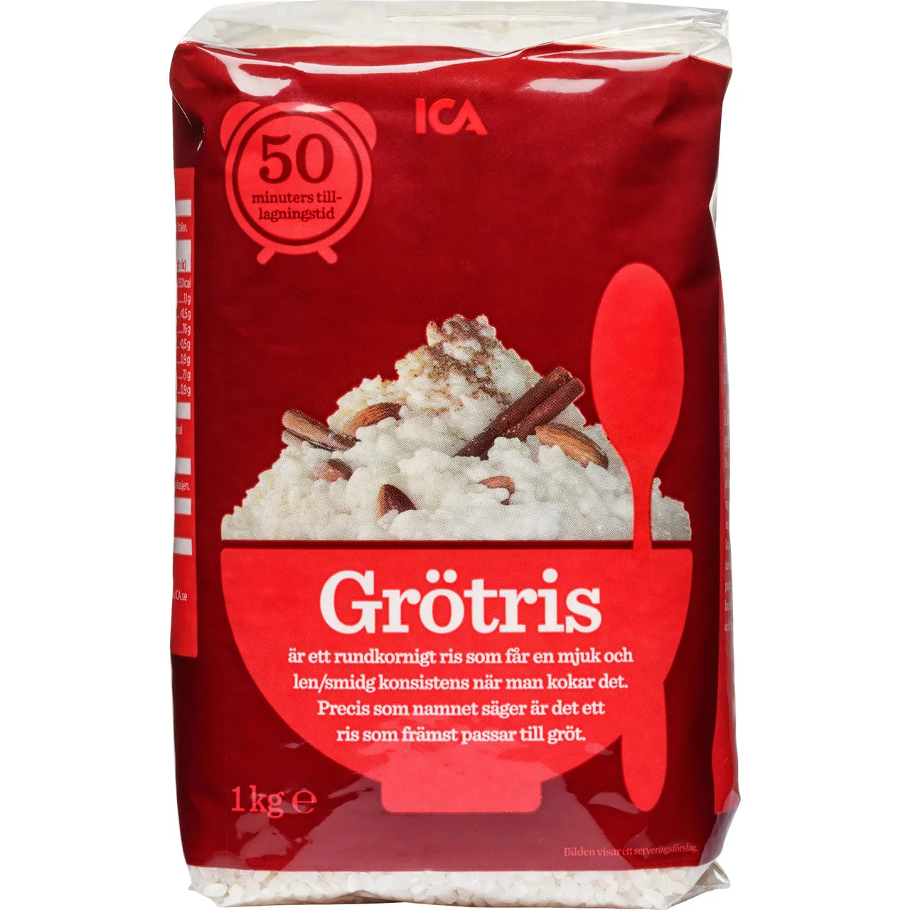 ICA Grötris - Short-Grain Rice 1kg