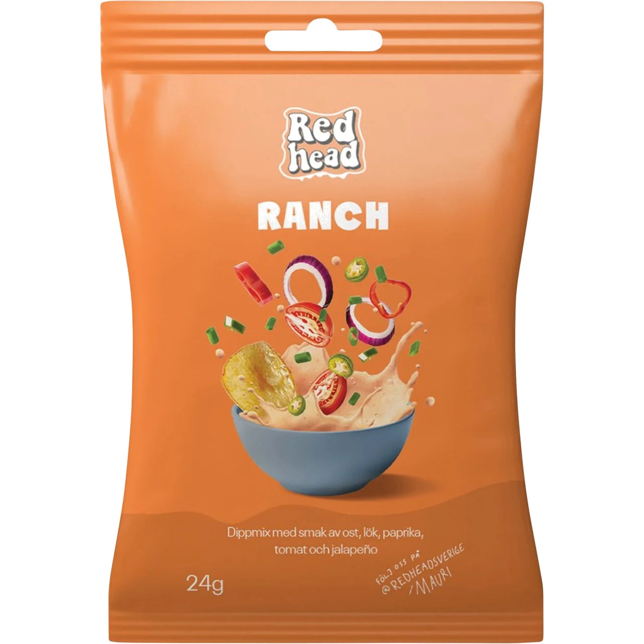 Redhead Dippmix Ranch - Dipmix with Ranch Flavour 24g