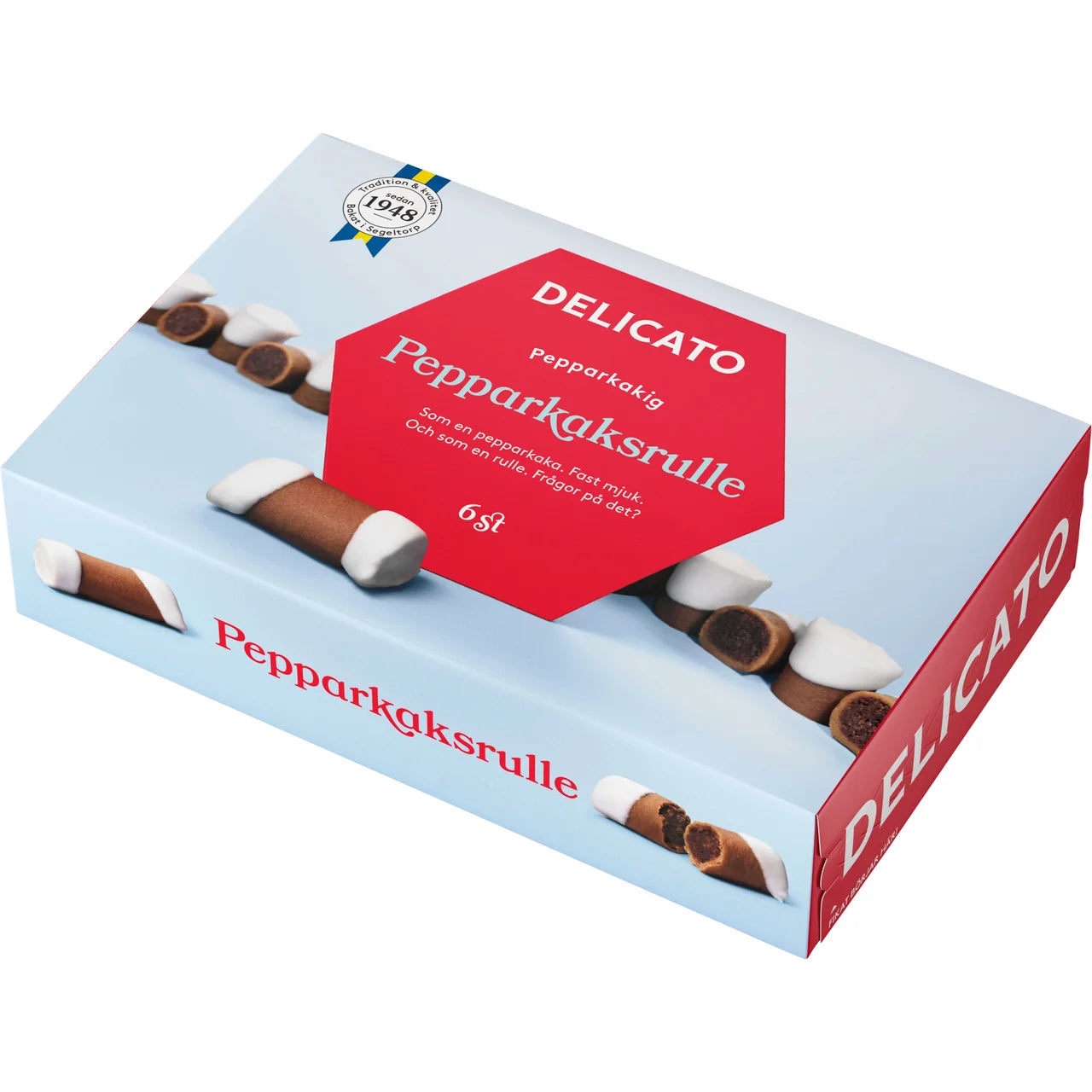 Delicato Pepparkaksrulle - Gingerbread Roll 240g