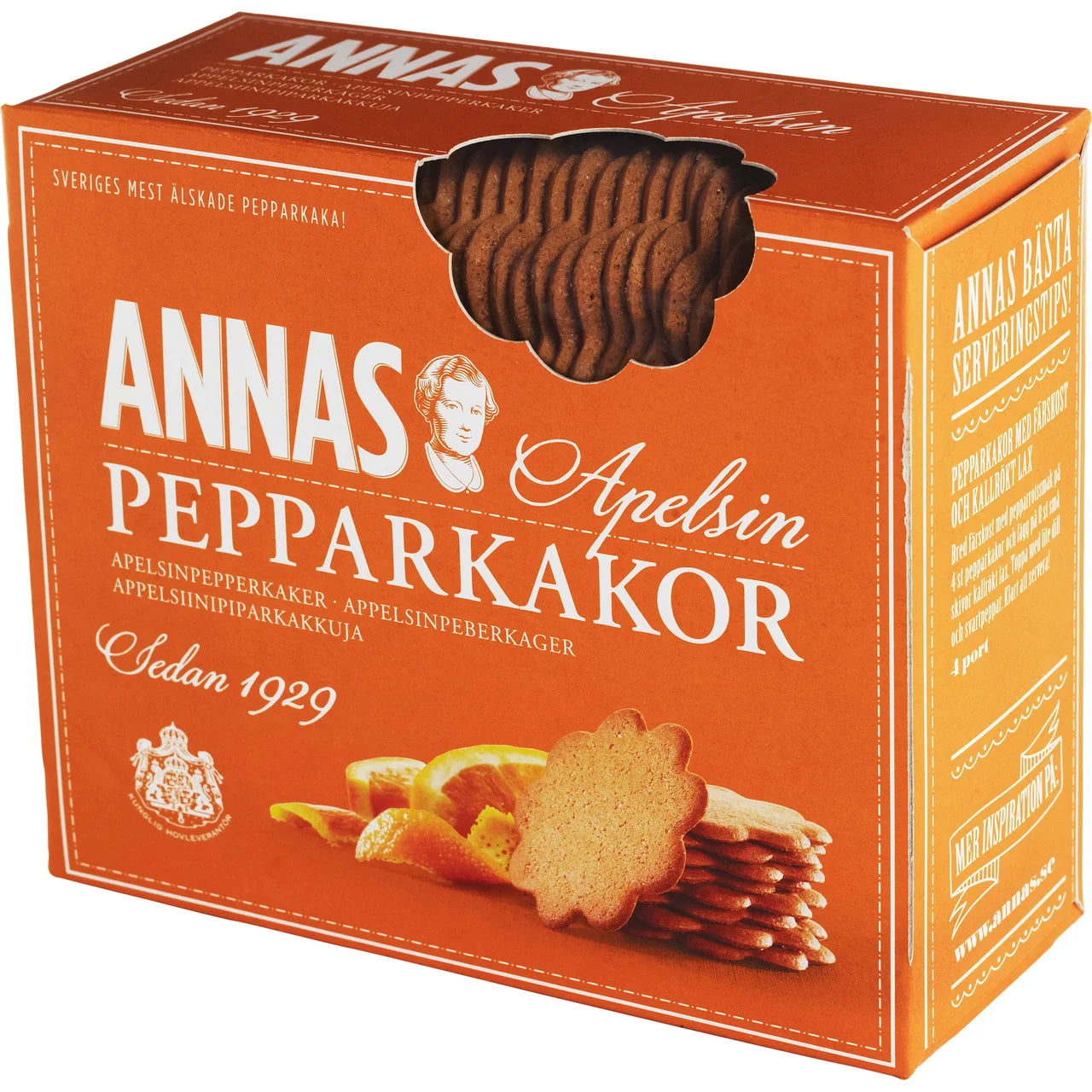 Annas Apelsinpepparkakor - Orange Ginger Cookies 300g