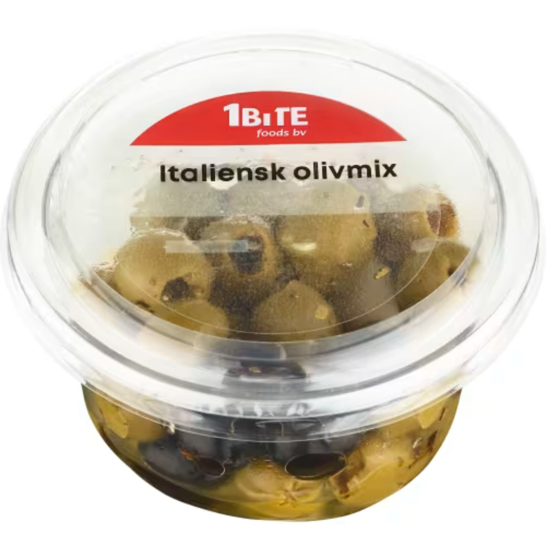 1bite Italiensk Olivmix - Italian Olive Mix 130g