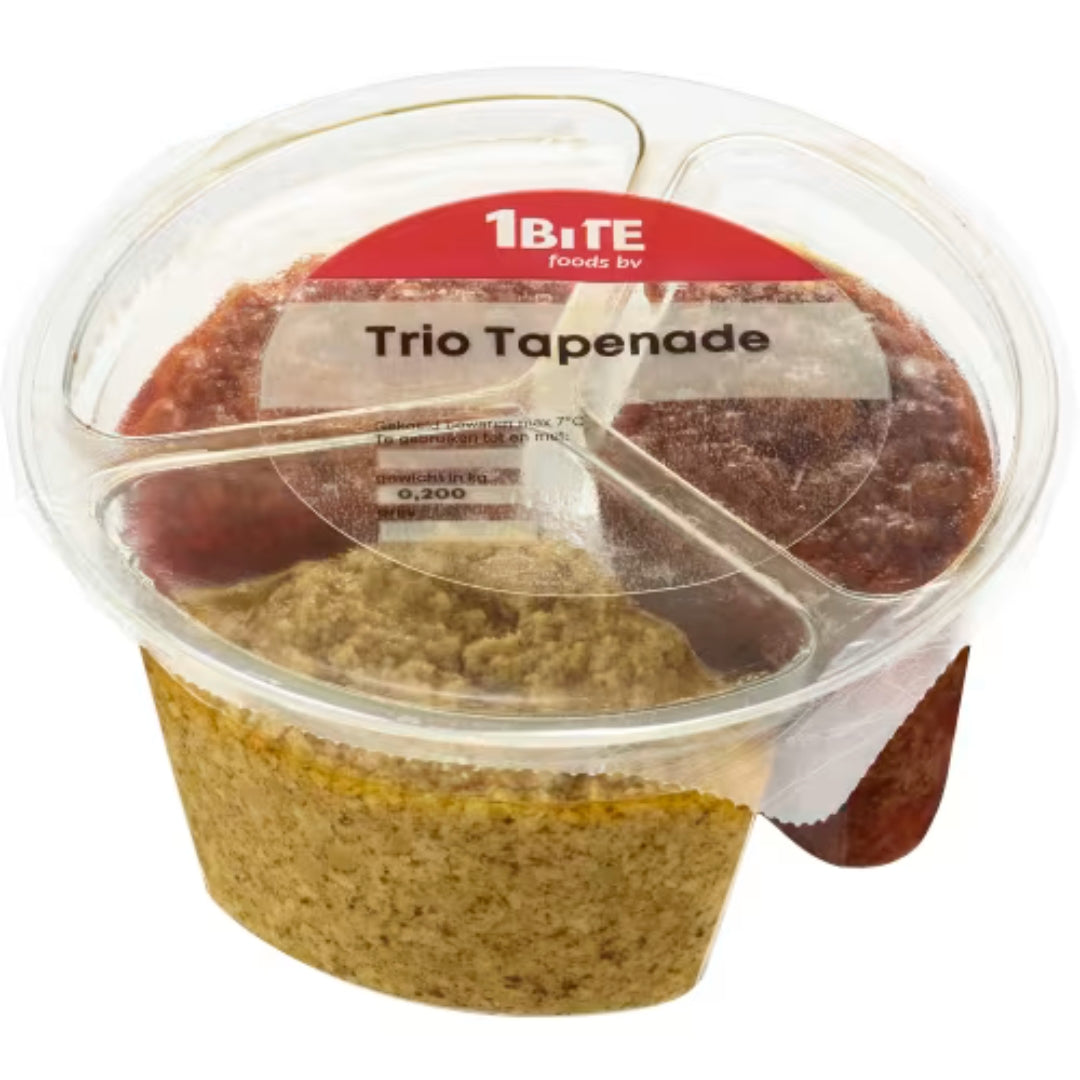 1bite Tapenade Trio - Tapenade Trio 200g