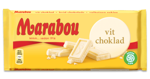 Marabou Vitchoklad – White Chocolate 160g