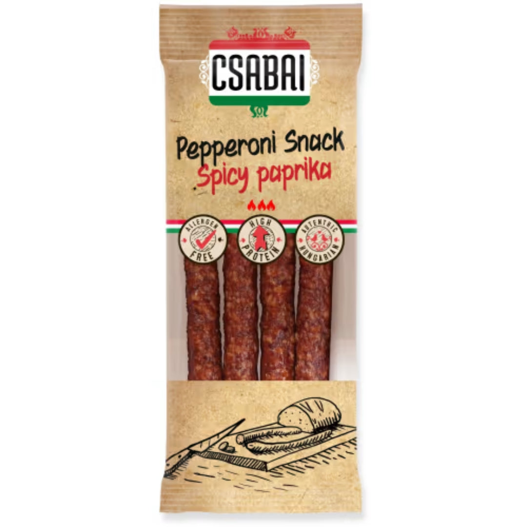 782 Pepperonisnack Hot - Pepperoni Snack Hot 100g