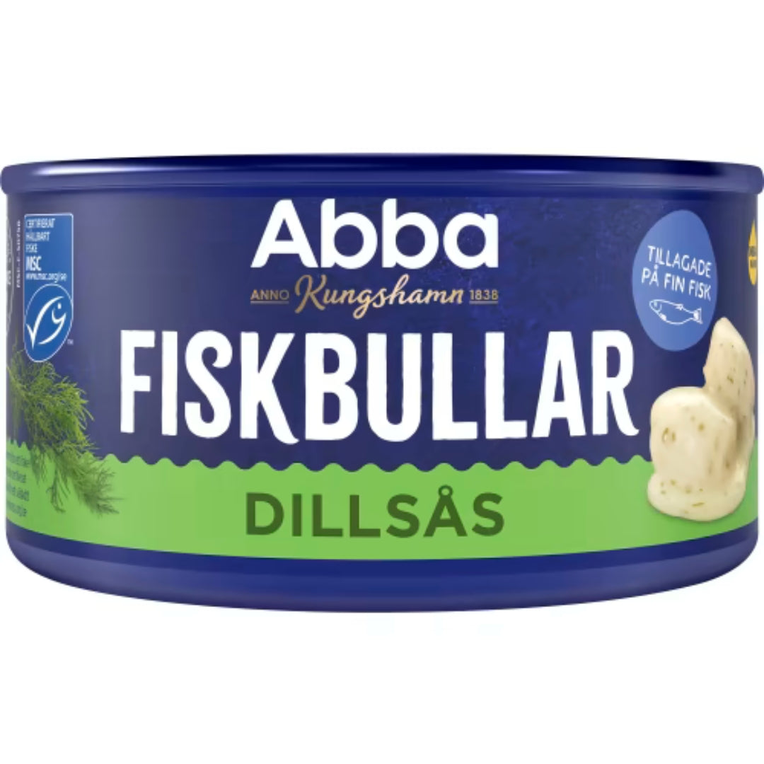 Abba Fiskbullar i Dillsås - Fish Balls 375g