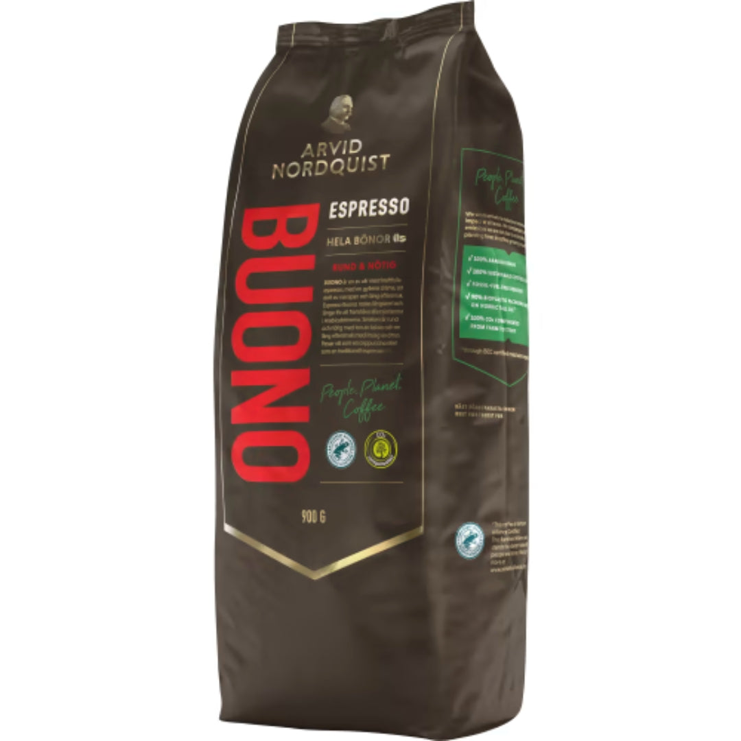 Arvid Nordquist Buono Espresso Hela Bönor - Espresso Beans 900g