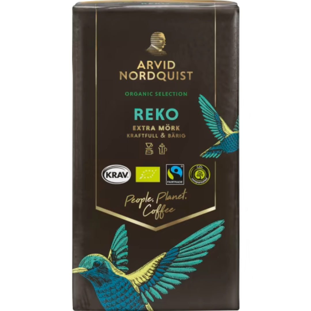 Arvid nordquist Reko Extra Mörk Bryggkaffe - Extra Dark Roast Coffee 450g