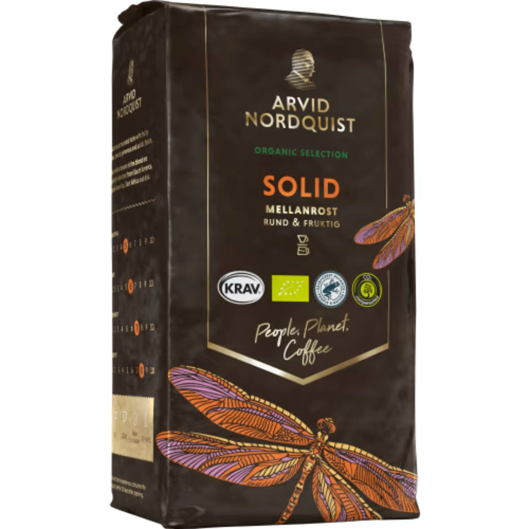 Arvid nordquist Solid Mellanrost Bryggkaffe - Medium Roast Coffee 450g
