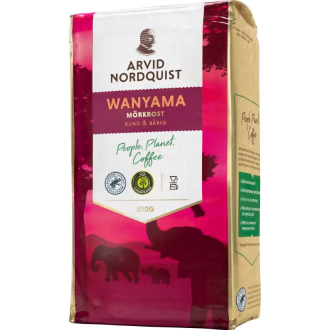 Arvid nordquist Wanyama - Dark Roast 500g