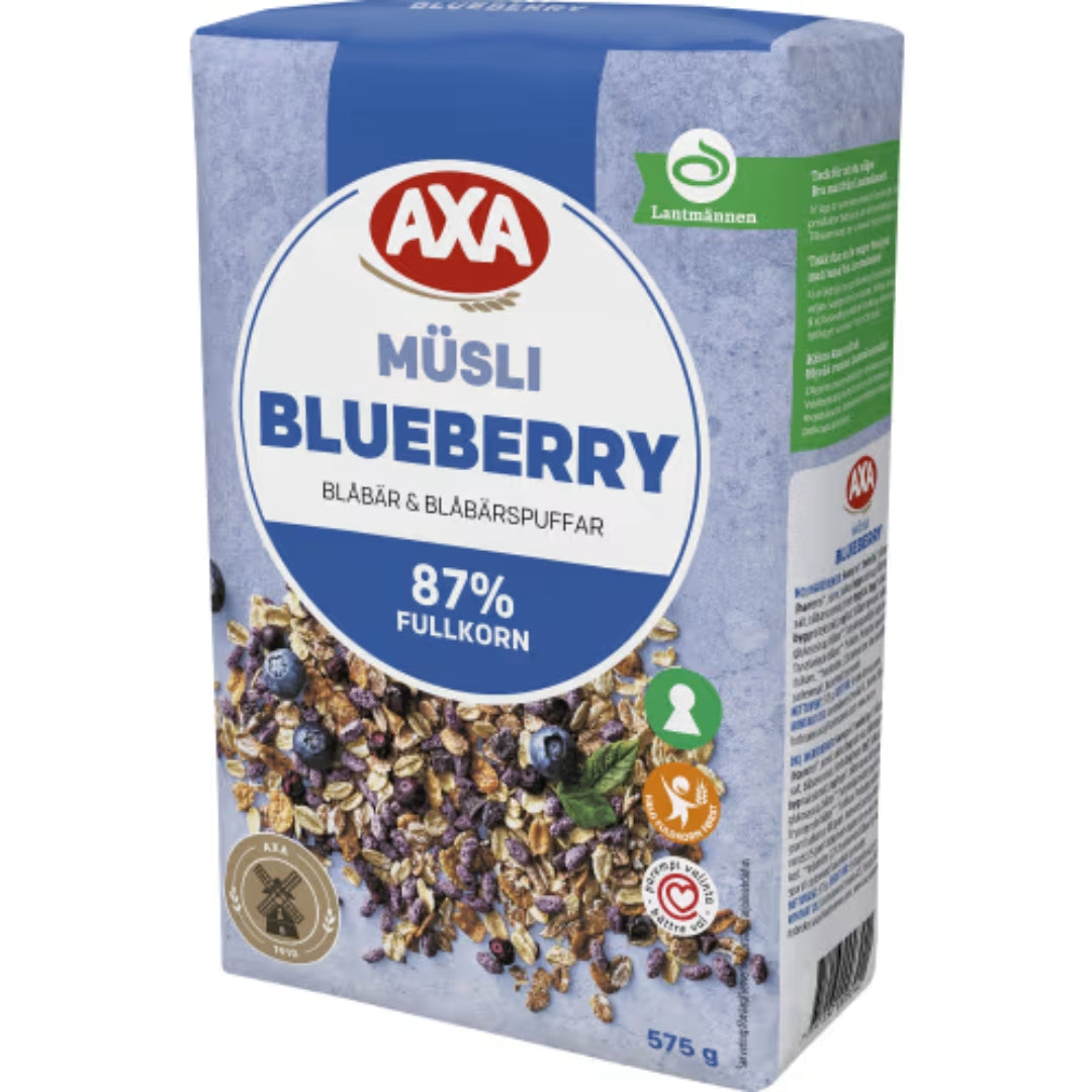 Axa Blueberry Müsli - Blueberry Muesli 575g