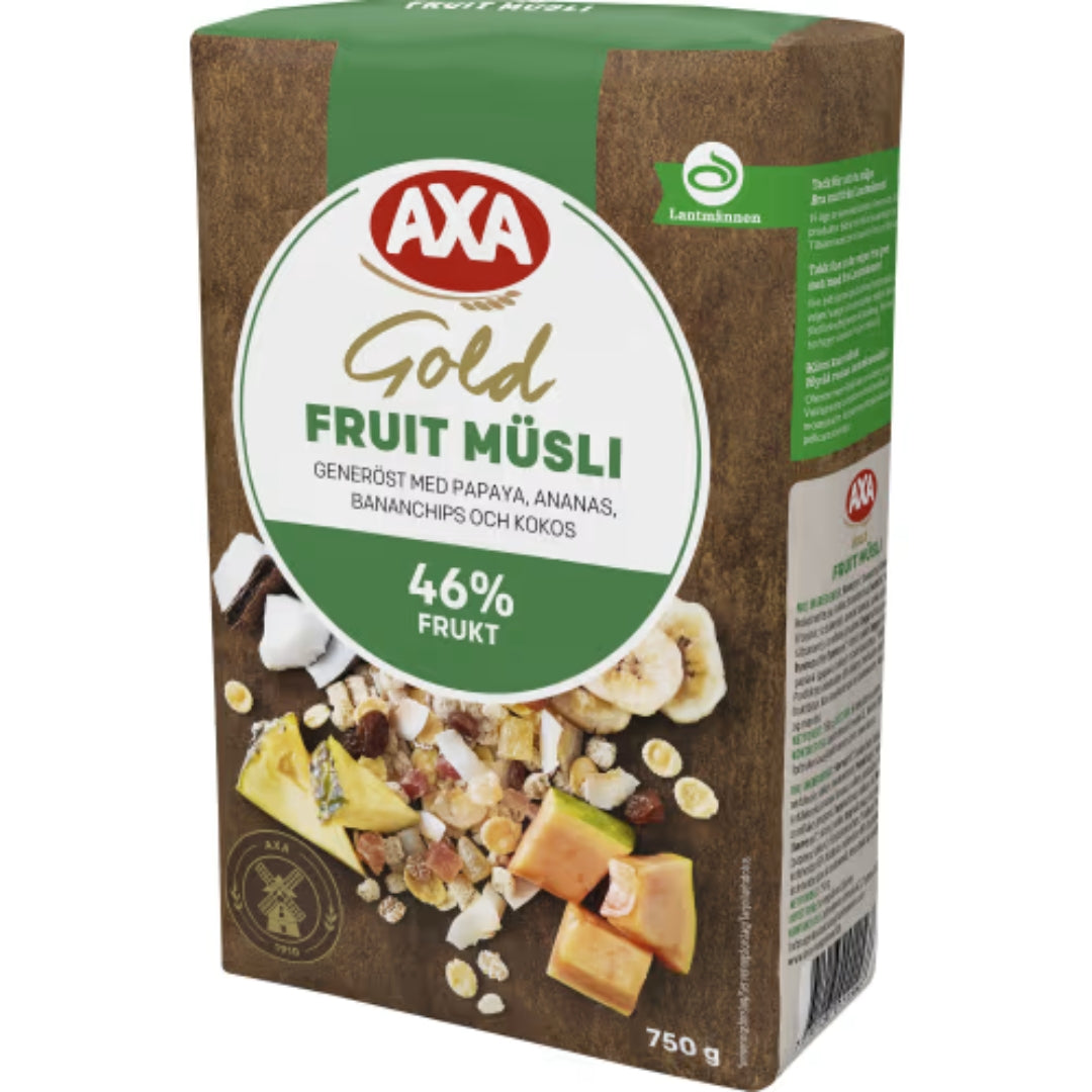 Axa Fruit Müsli Gold - Fruit Muesli 750g