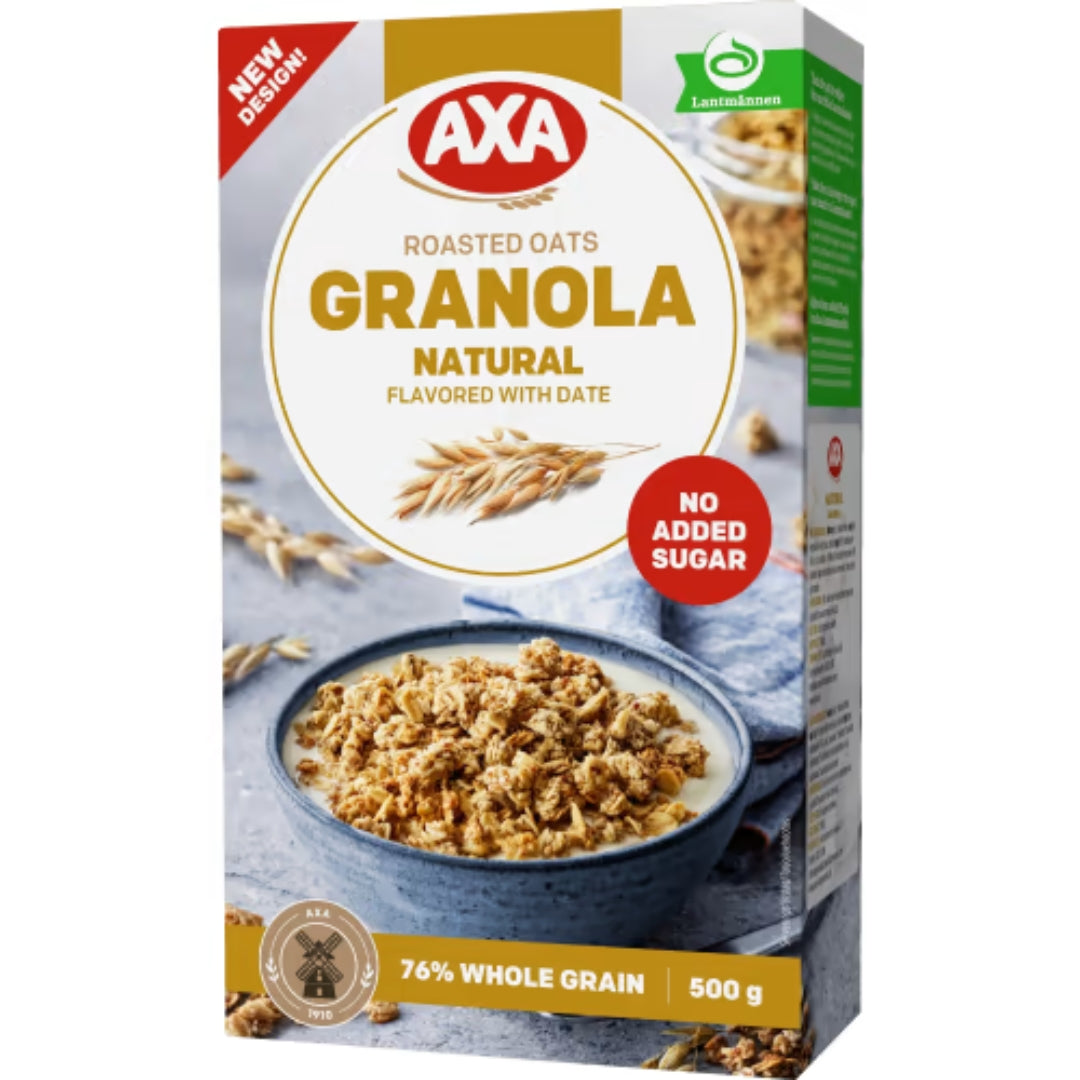 Axa Natural Granola - Crispy Muesli with Date Powder 500g