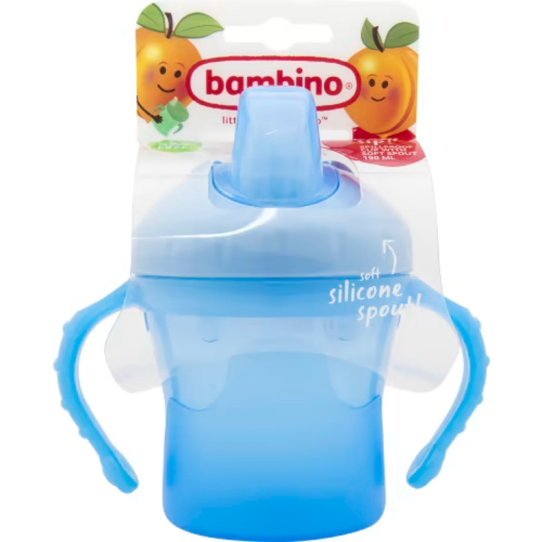 Bambino Easy Sip Spillproof Cup - Spill-Proof Cup with Soft Spout 190ml