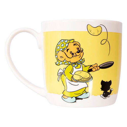 BAMSE Mugg Farmor Steker Pannkakor Gul 27cl
