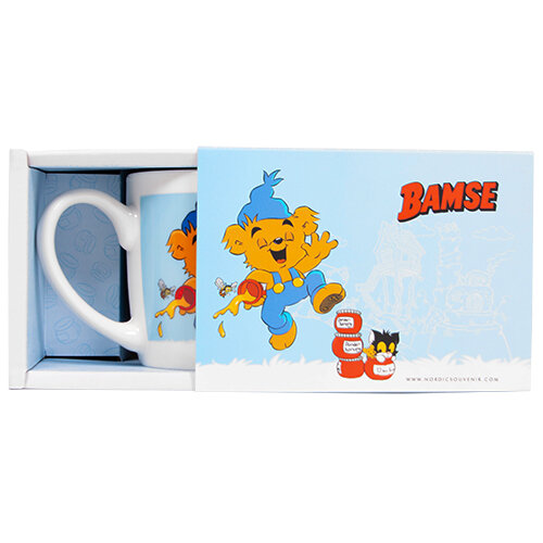 BAMSE Mugg Dunderhonung Blå 27 cl