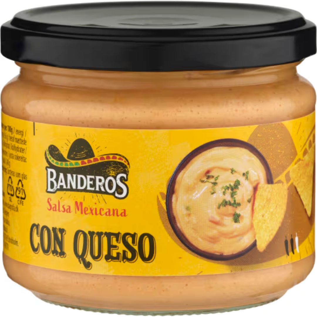 Salsa di formaggio banderos salsa mexicana - salsa di formaggio 300g